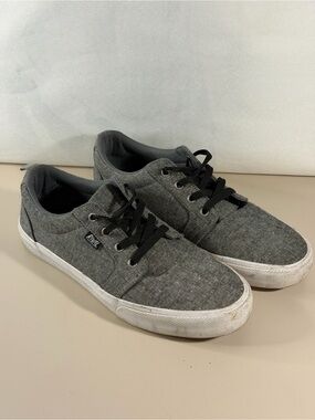 Gray Men’s Casual Canvas Sneakers - Rival